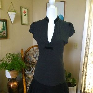 Elegant Black Cap Sleeve Blouse